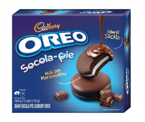 Bánh Socala Pie Cadbury Oreo 360g