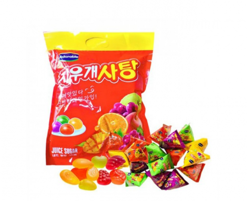 Kẹo Dẻo Trái Cây Hàn Quốc Adorable  Juice Suger 360g